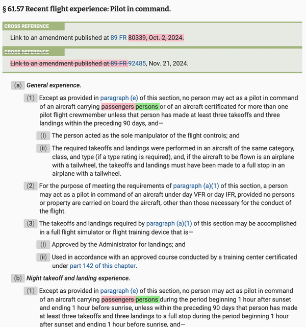 CFR CFI is a person, not a passenger.